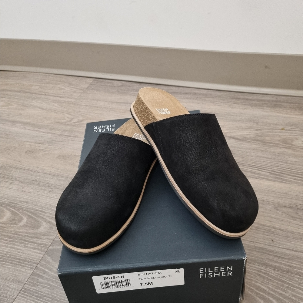 Eileen Fisher Bios Mule